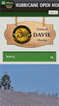 Mobile Screenshot of davie-fl.gov